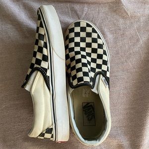Checkered Vans